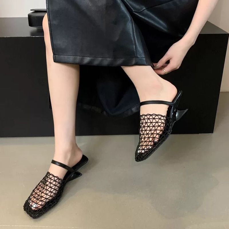 Fishing Net - Sepatu Wanita Tahun 2026 Sandal Roman