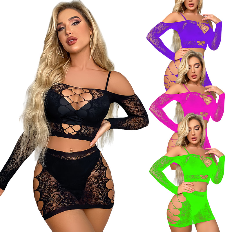 Fishing Net - Gaun Bodycon Jaring Ikan Terlaris untuk