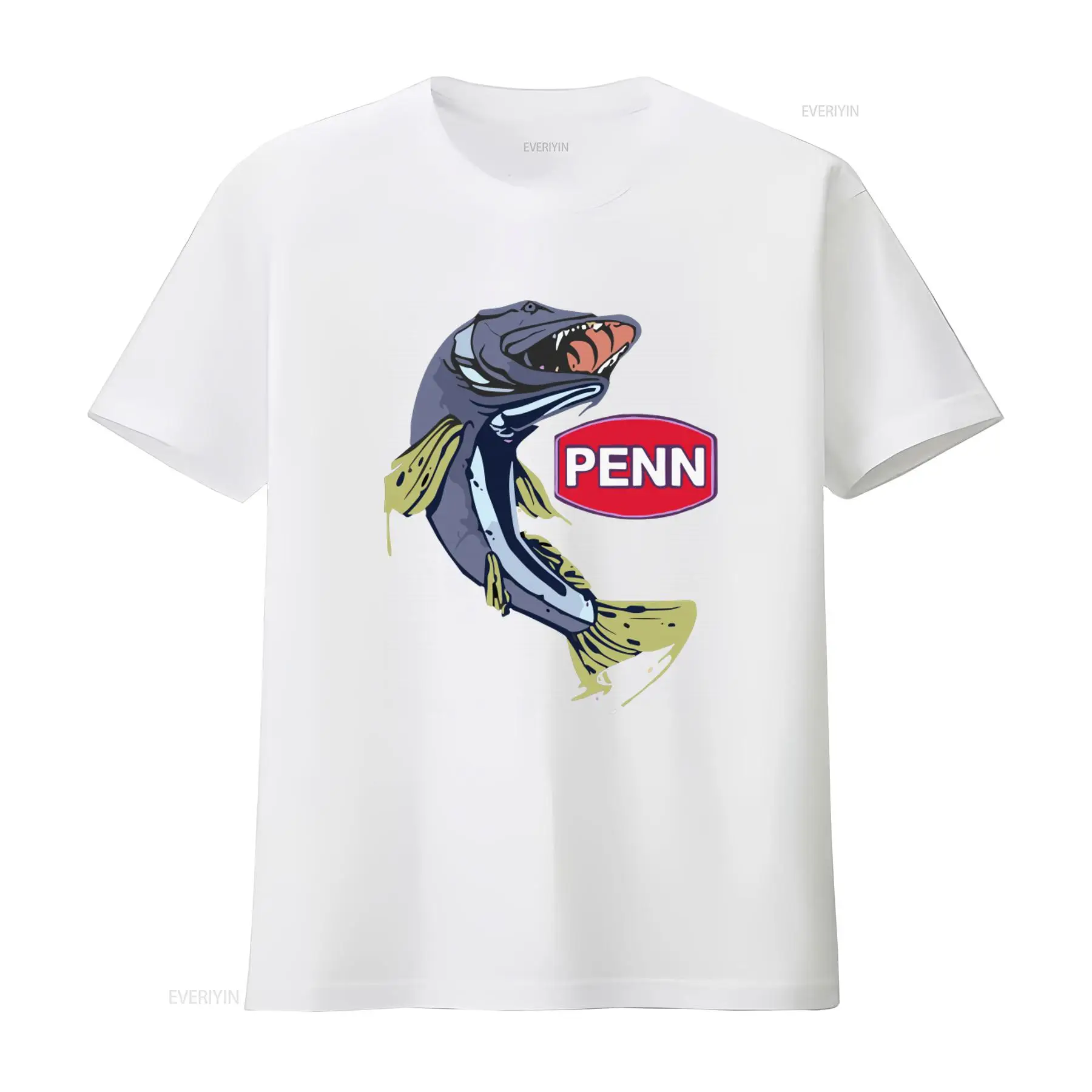 Kaos Hitam Pria Logo Perusahaa - Fishing Equipment Logo ulasan dan harga