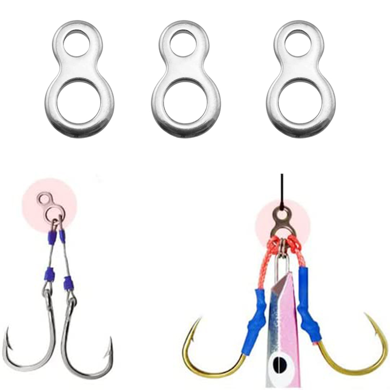 10-50pcs baja tahan karat mema - Fishing Equipment Used ulasan dan harga