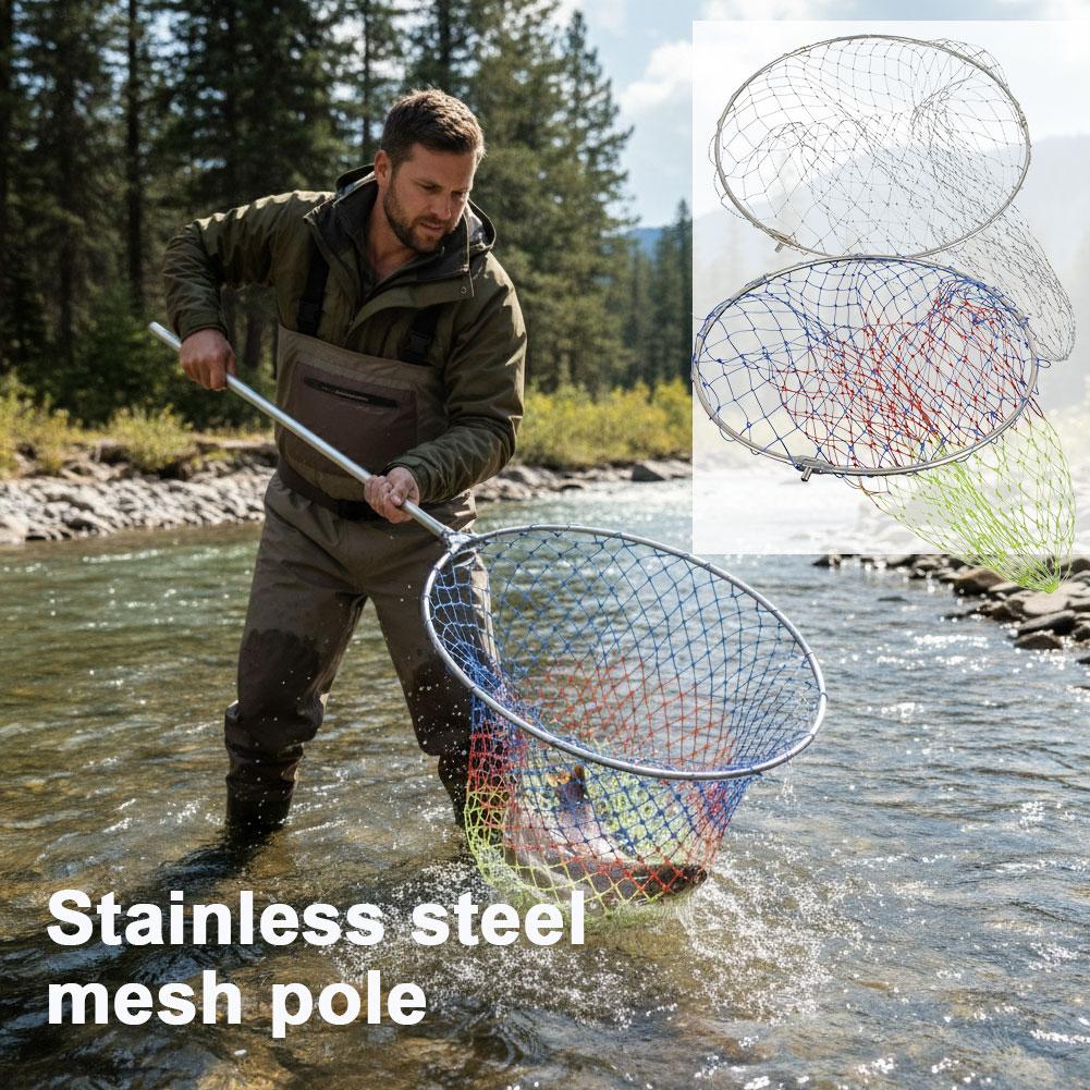 Jaring Pancing Lipat 40Cm 50Cm - Fishing Net ulasan dan harga