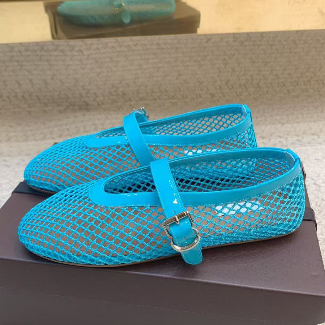 Sepatu balet datar model jarin - Fishing Net ulasan dan harga
