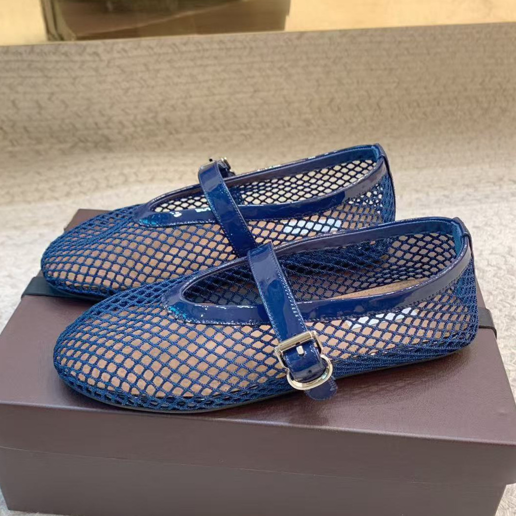 Sepatu balet datar model jarin - Fishing Net ulasan dan harga