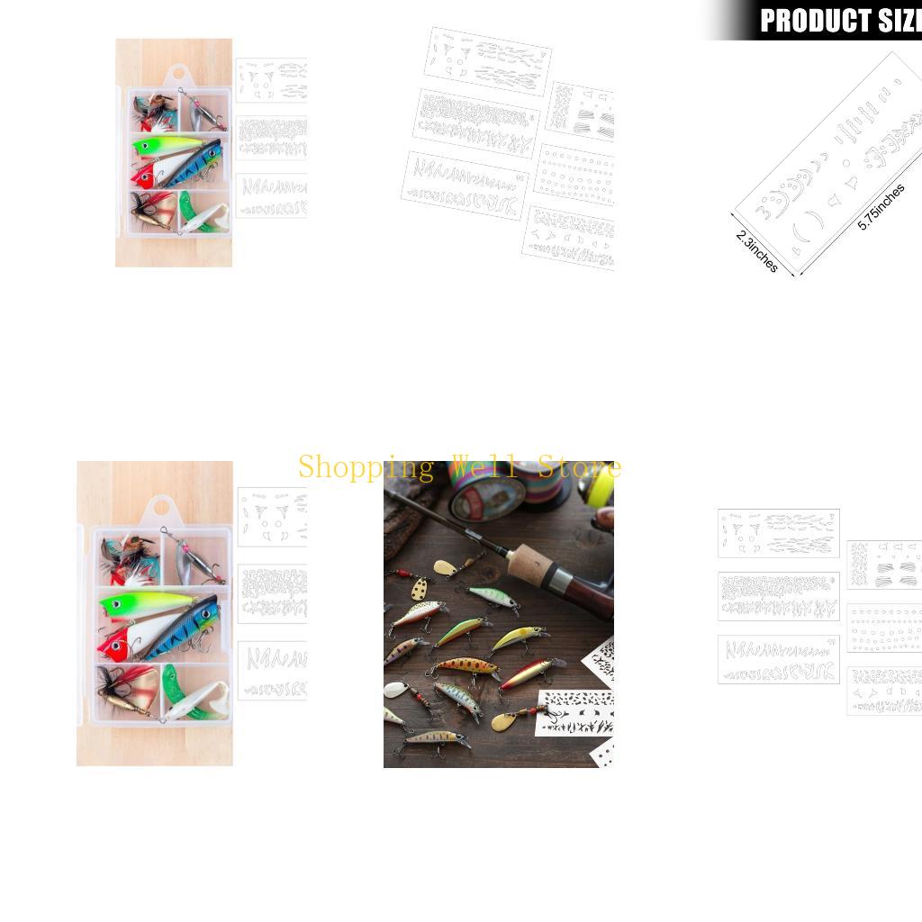 KX4B 6 Buah Templat Umpan Panc - Fishing Equipment Used ulasan dan harga